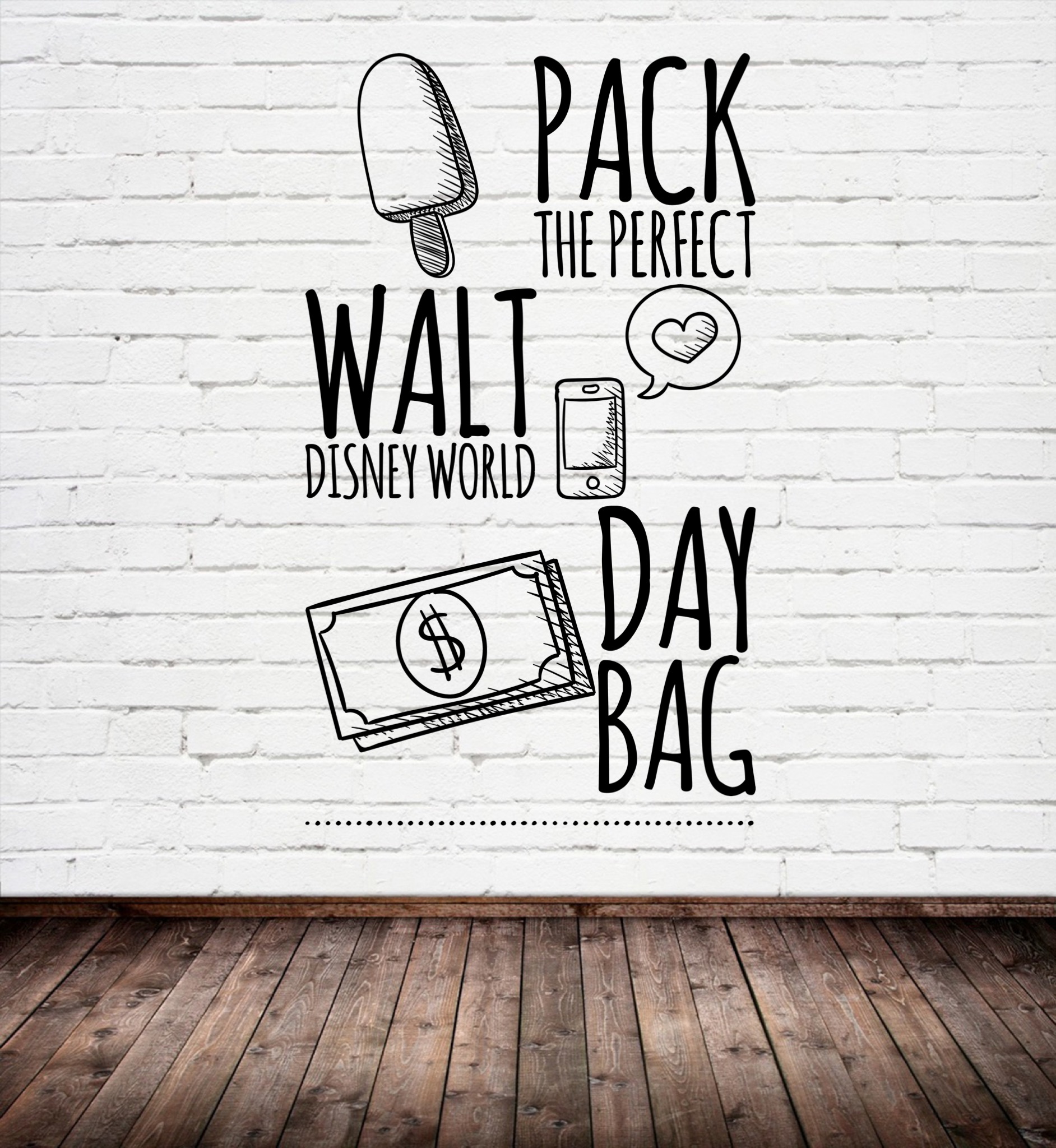Pack the Perfect Walt Disney World Day Bag Magical Travel