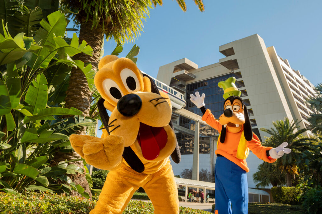 Goofy and Pluto