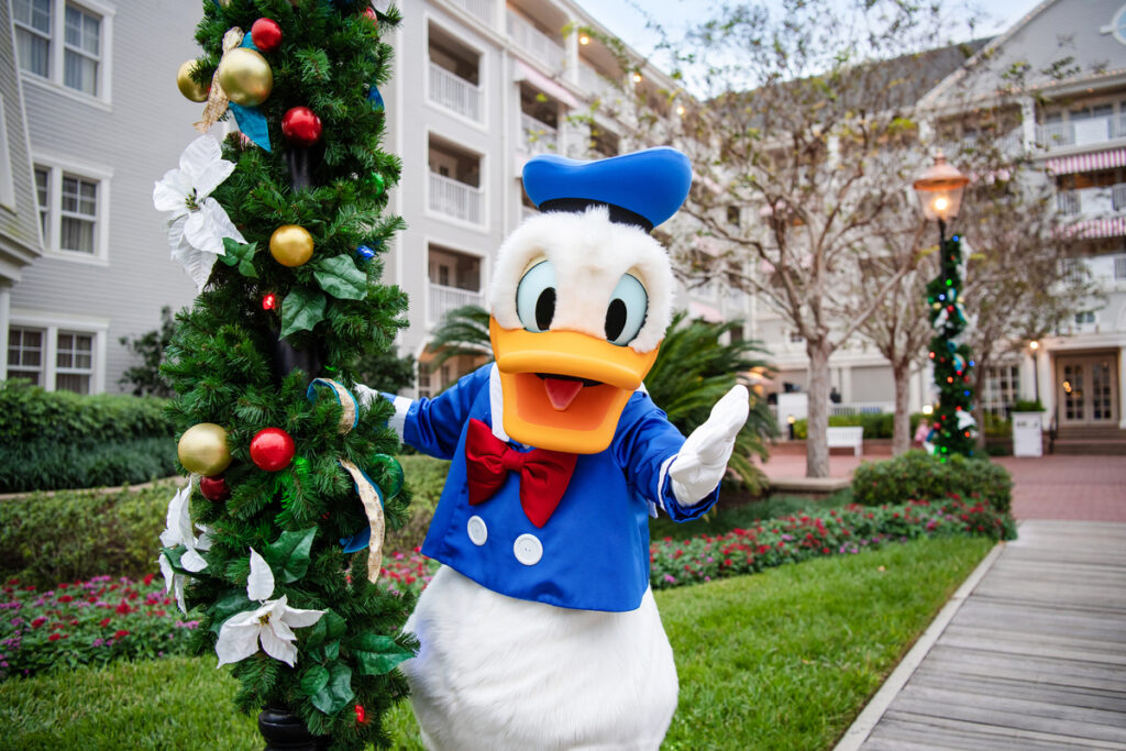 Donald at Disney's Yacht Club Resort