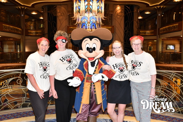 Pirate Mickey on the Disney Cruise