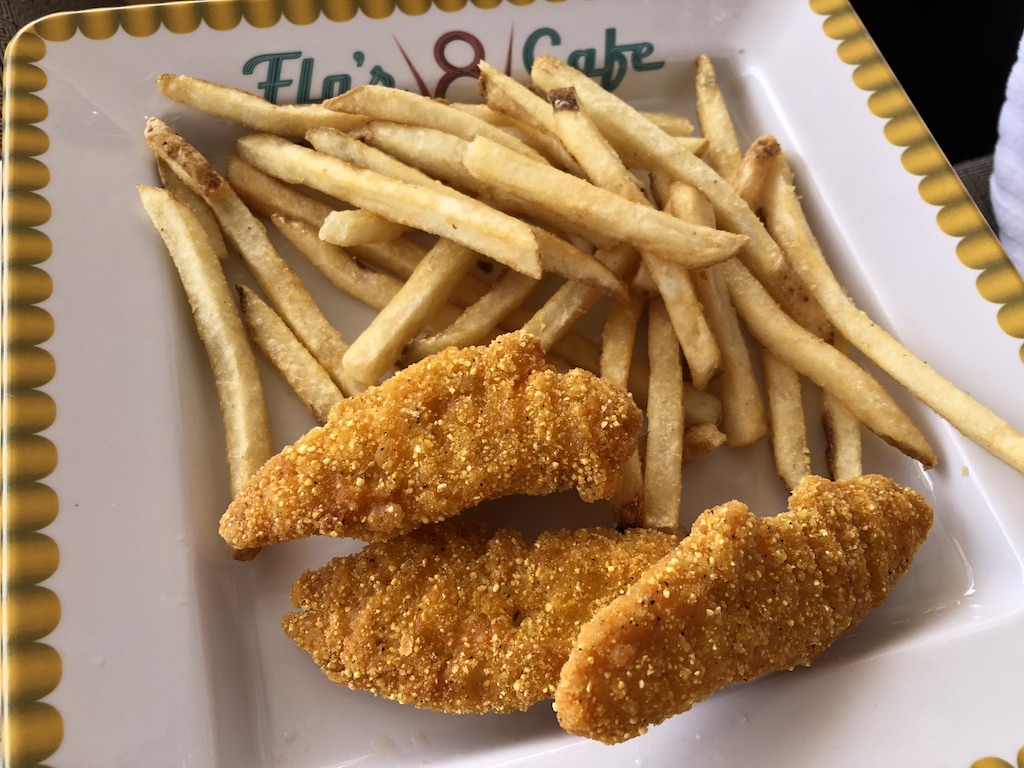 Chicken Fingers and Fries on the Disney Cruise