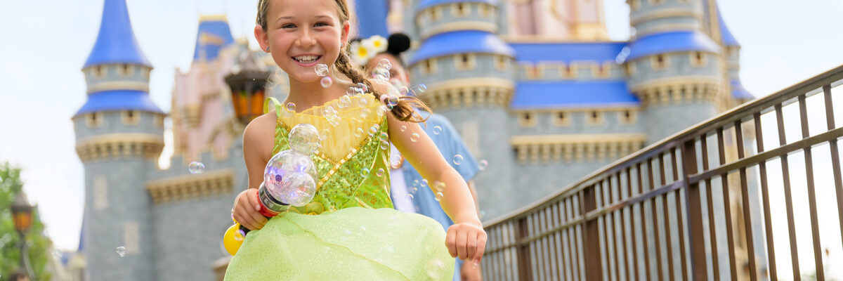 Little Princess in Magic Kingdom