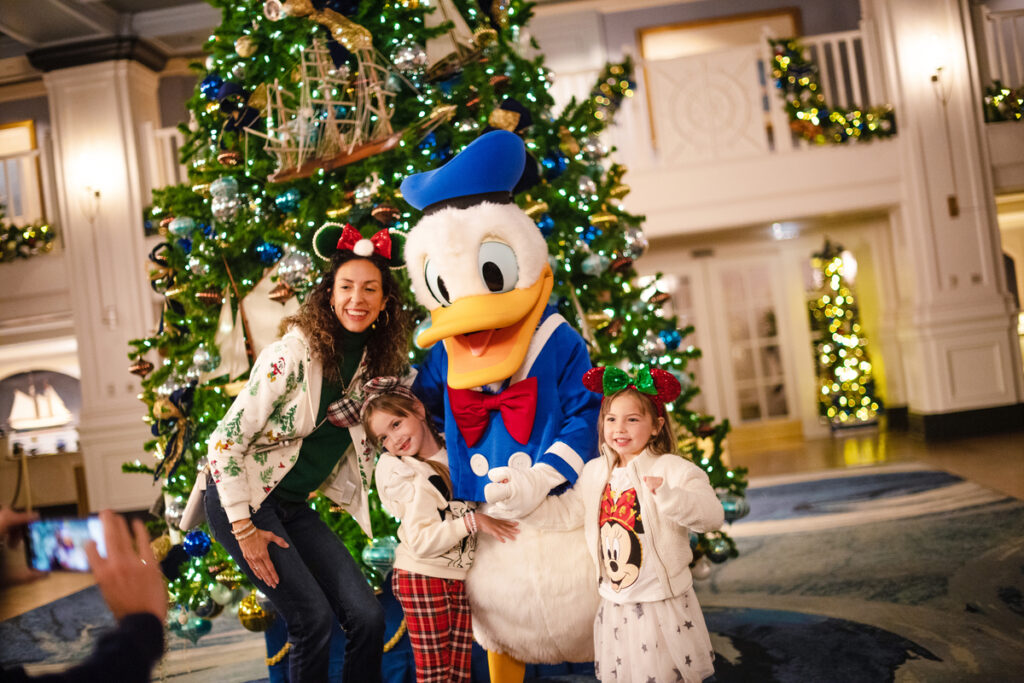 Donald Duck and Guests at Disney's Yacht Club