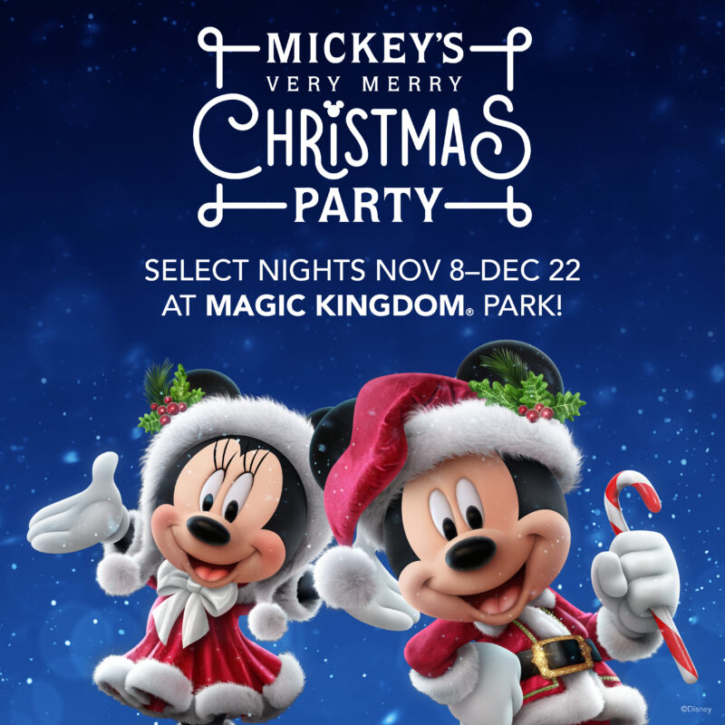 Disney Mickey's Very Merry Christmas Party 2026