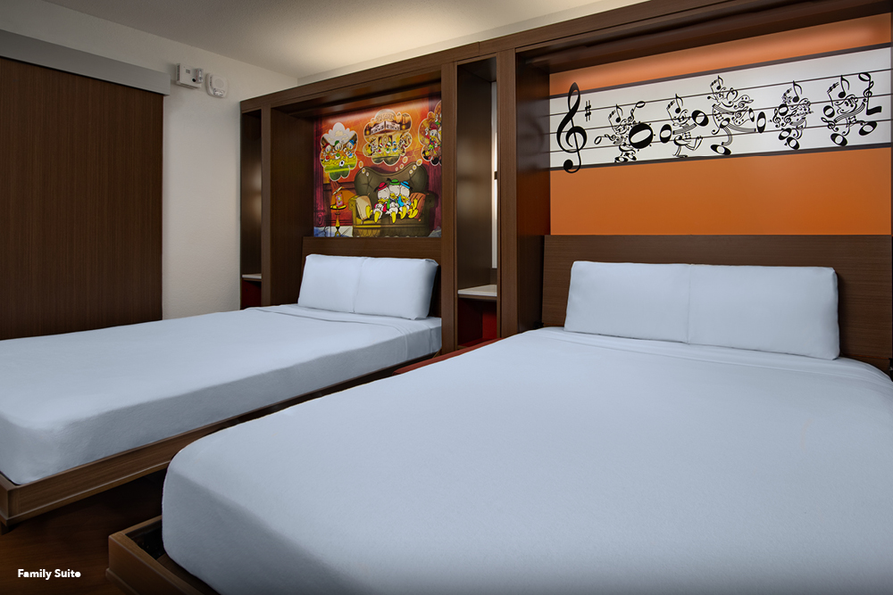 All Star Music Resort Room