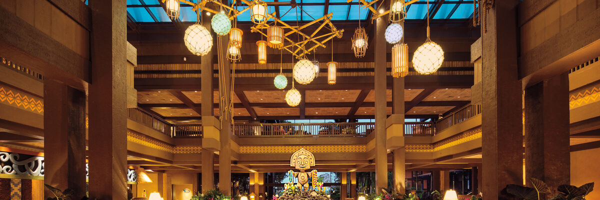Disney's Polynesian Resort Lobby
