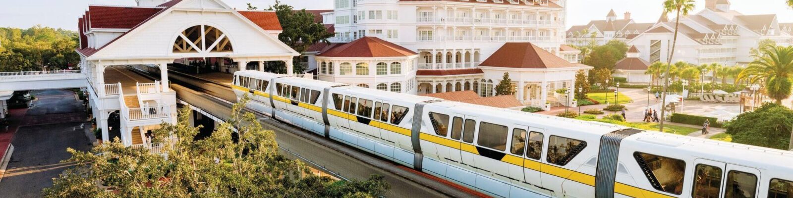 Grand Floridian Resort and Monorail