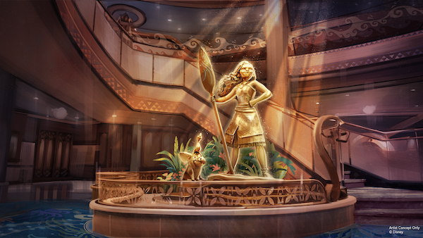 Disney Cruise Line Believe atrium